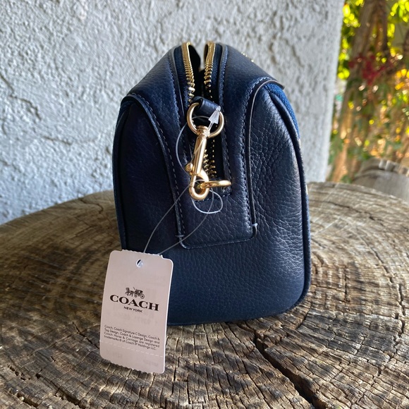 COACH DENIM FRL PRINT CROSSBODY - Picture 3 of 9